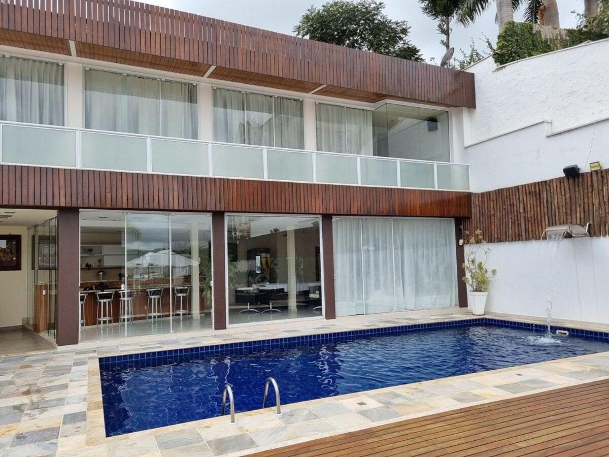 Villa Mansao Casa Blanca Em Sao Roque C/ 5 Vagas Garagem Exterior foto