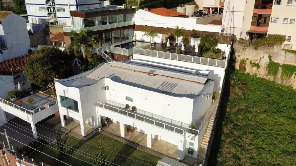 Villa Mansao Casa Blanca Em Sao Roque C/ 5 Vagas Garagem Exterior foto