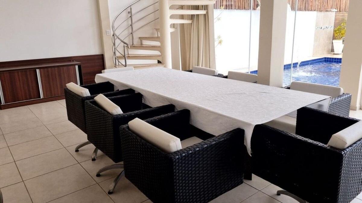 Villa Mansao Casa Blanca Em Sao Roque C/ 5 Vagas Garagem Exterior foto